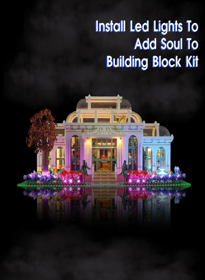 Vaodest مصباح LED من Vaodest لمجموعة مكعبات بناء الحديقة النباتية من Lego 21353 Ideas، متوافق مع الموديل 21353 (مصباح LED فقط، وليس مجموعة مكعبات البناء). - Image 3